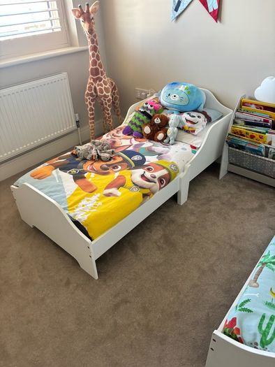 Toddler bed and baby elegance mattress