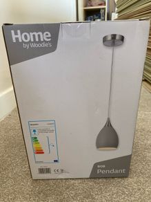 NEW Light grey pendant never opened