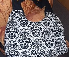 Beautiful Black and White Disney Bag
