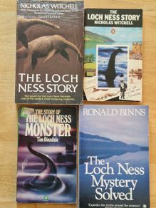 Classic LOCH NESS MONSTER & Cryptozoology 4 book bundle