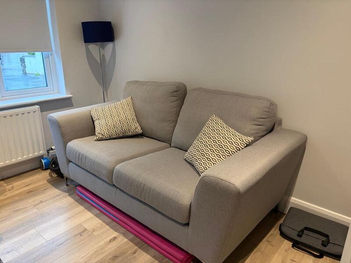 2 Seater sofa with 2 matching cushions