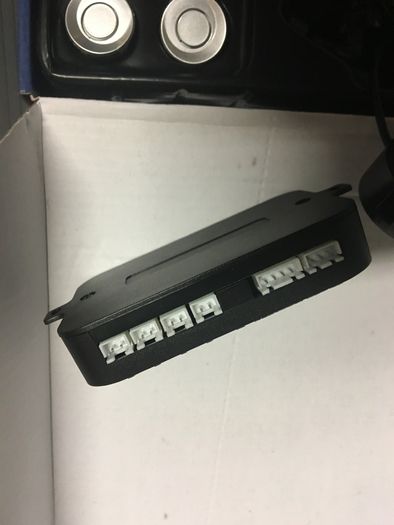 Reverse Warning System Acoustic 4 Sensor Silver