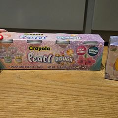 Girls watch,wallet and pearl dough