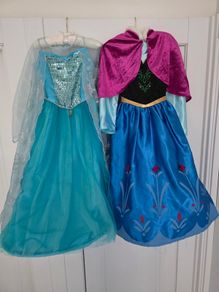 Elsa & Anna costumes/accessories by Disney Store