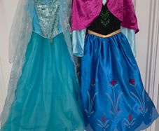 Elsa & Anna costumes/accessories by Disney Store