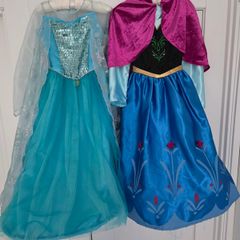 Elsa & Anna costumes/accessories by Disney Store