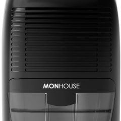 Dehumidifier 1500ml Portable, Compact & Quiet Moisture Absorber - Mini Air Dehumidifier for Home, Bedroom Damp, Car, Office, Garage, Caravan & Basement - Electric Mould Remover - Black