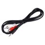 3.5mm 5m Stereo Jack to 2 Twin RCA Phono Male Cable TV PC Aux Audio Red White - FHT02RCA Image 3
