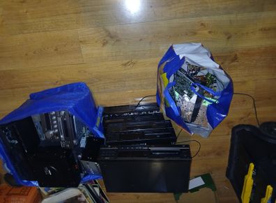 Old audio and electronic parts