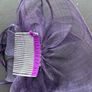wedding hair clip accessories purple Image 5
