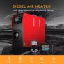 5kw-8KW 12V Portable All In One  Diesel Air Heater with LCD Monitor Car parking Air Heater for Campervan Tent Trucks Image 2