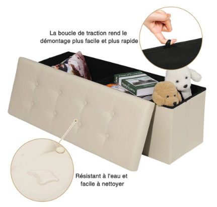 BRAND NEW Storage Benches Foldable Stool with Storage Space Home Sofa