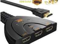 main image for ad 3 Port HDMI Switcher Splitter 3 IN 1 OUT
