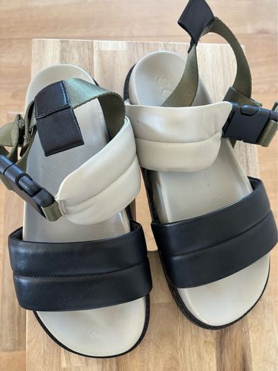 COS  Padded Leather Sandals