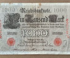 Germany 1000 Mark 1910 Banknote