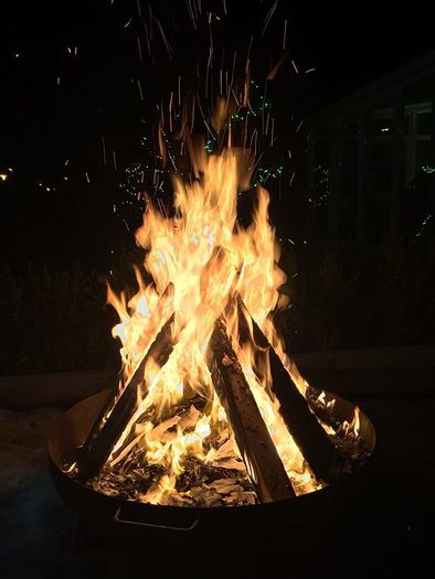 Large Round Fire Pit Bowl 80cm..free Nationwide Delivery