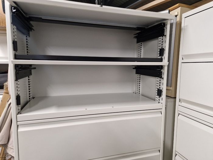 6 Tier Storage Press- Steel Bisley