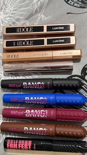 Luxury brand new mascara Lancome, Delilah, benefit, Vieve all new