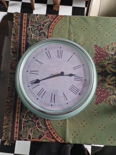 23 inch wide extra Large metal wall Clock