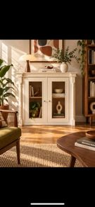 Wall display cabinet
