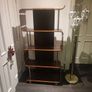 Bentwood Style Walnut Bookcase Image 2