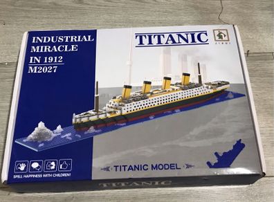 Titanic model building blocks