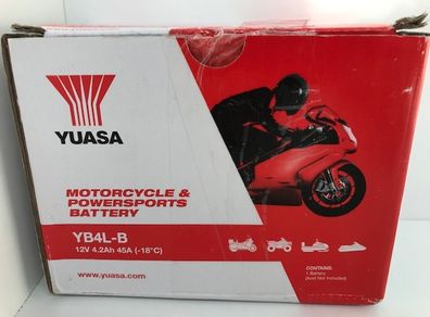 Yuasa YB4L-B 12V Battery