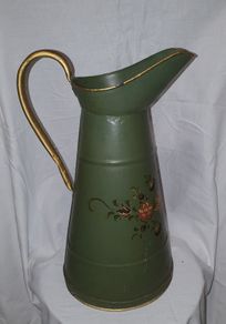 Large handpainted jug Umbrella stand