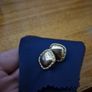 Vintage golden tone earrings Image 2