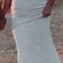 Crochet lace wedding dress Image 2