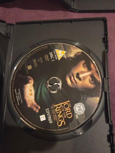 Lord of the Rings Trilogy DVDs