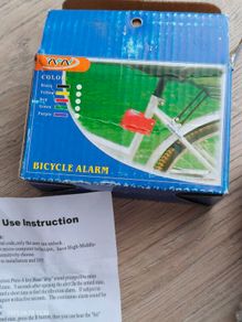 Bicycle alarm