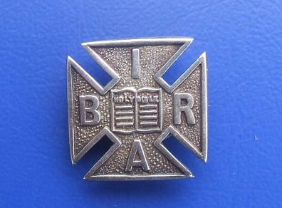 International Bible Reading Association (IBRA) - a vintage silver membership badge (1920s / 1930s)