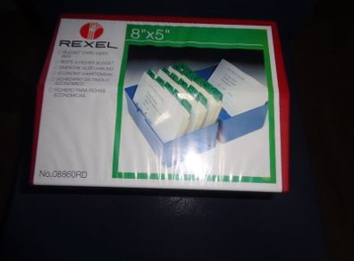 Rexel Budget Card Index Box for Sale