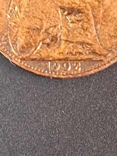 Farthings coins