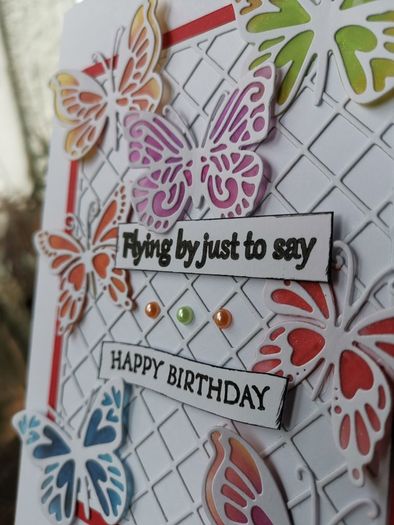 Handmade card - Happy birthday.