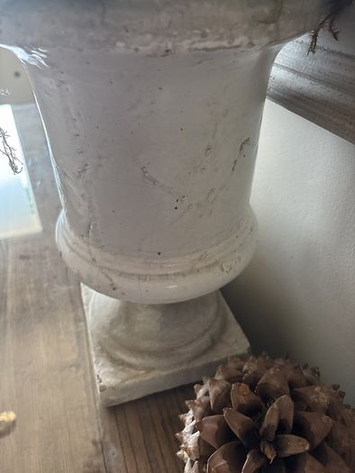 Vintage urn and arrangement