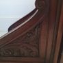 Antique carved mahogany corbel shelf Image 3