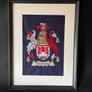 Embroidered family crest Image 4