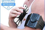 New Universal Auto Adjustable Sport Armband Black