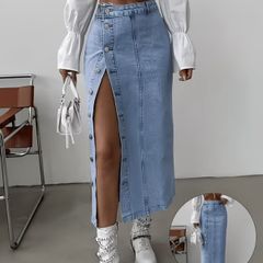 jeans skirt