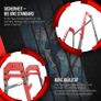 _Stand Tsport Power Station Bench Press Rack Home Gym Barbell Rack Image 5