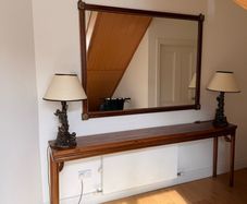 Minnie peters console table and matching mirror