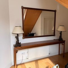 Minnie peters console table and matching mirror