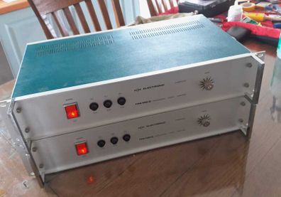Matched Pair of H//H - TPA 100-D Power Amps / FreePost !
