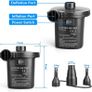 Electric Air Pump, Quick-Fill Electric Rechargeable Inflator for Inflating/Deflating Paddling Pool Airbed Air Mattress Inflated Toy Image 2
