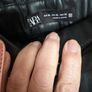 zara leather skirt Image 3