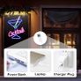 Cocktails Neon Signs Pink Blue Led Neon Lights Cocktail Glass Letter Neon Light Sign USB Sign Light for Wall Decor for Home Bar Club Party Home Kitchen Hotel Gift (FREE POSTAGE) Image 6