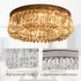 crystal ceiling light Image 2
