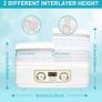 Resin Curer Machine - 2 Hours Quick Curing Epoxy Resin Dryer Machine, 3 Layers Tray and Silicone Ring for Deeper Mold, 360 Hot Air Circulation, Resin Supplies for Epoxy Resin Casting Art (FREE POSTAGE) Image 2
